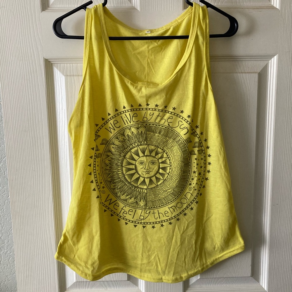 🔥5 for $25🔥 Yellow Tank